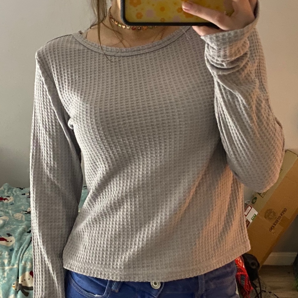 Purple sweater